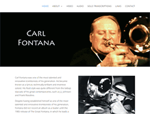 Tablet Screenshot of carlfontana.com